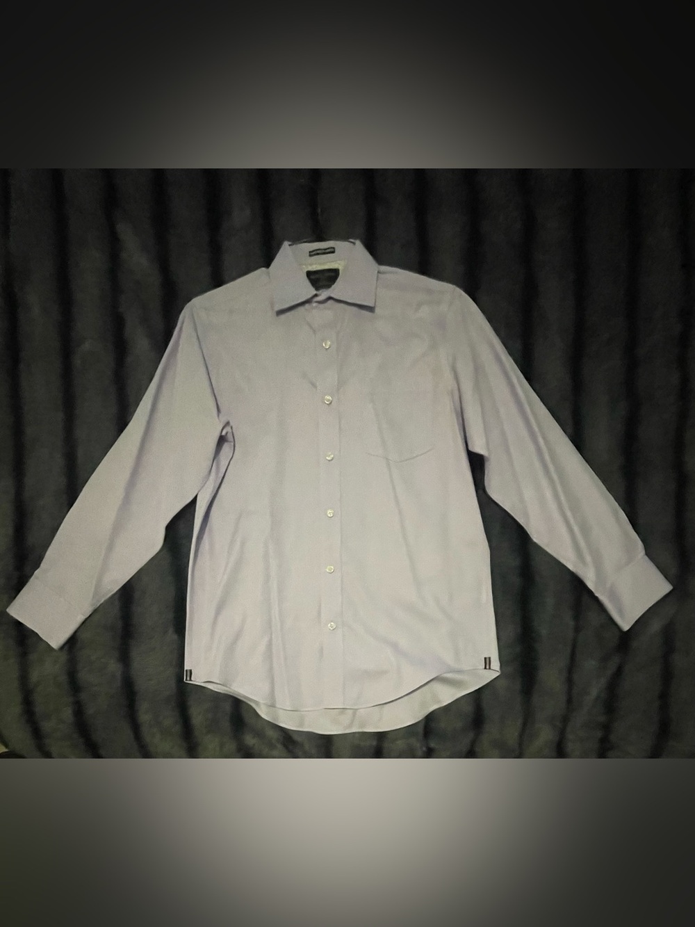Black Brown 1826 Light Purple Men's Dress Shirt